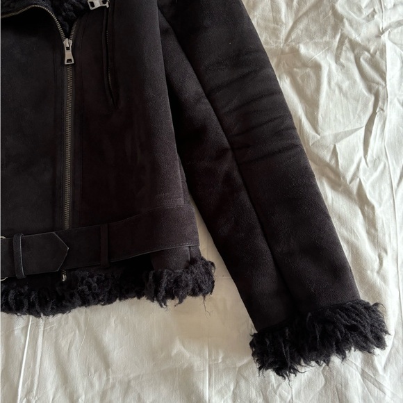 Black Suede Jacket - Picture 4 of 9